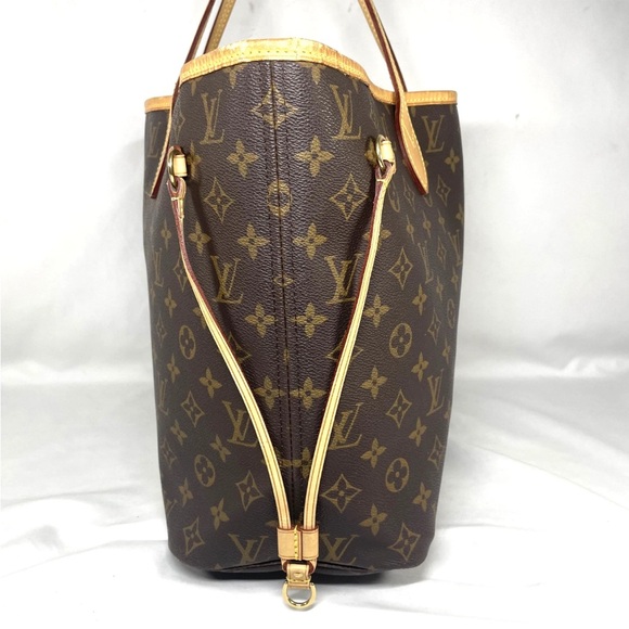 Louis Vuitton Brown Monogram Tote Bag - Picture 4 of 16